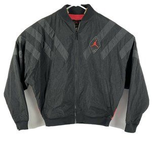 Nike Air Jordan Legacy AJ 6 Jacket Black BV5405-010 Loose Fit Men's Size Medium